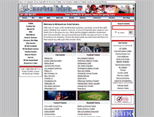 Tablet Screenshot of allamericantickets.com